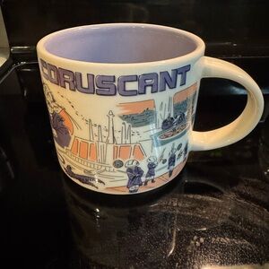 Disney Star Wars Starbucks Been There Series 2023 Coruscant Mug Anakin Padme